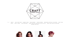 Desktop Screenshot of craftacademysalon.com